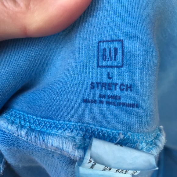 Blue Capri Sweats - Picture 3 of 3